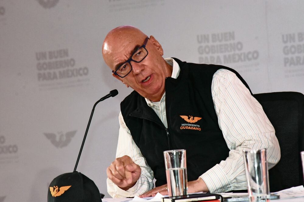 El coordinador nacional naranja, Dante Delgado, afirmó que su partido es la única opción política en el país. “No existe una sola razón para sumarnos a una alianza de impresentables y condenada al fracaso”, agregó. Foto: Archivo / EL UNIVERSAL