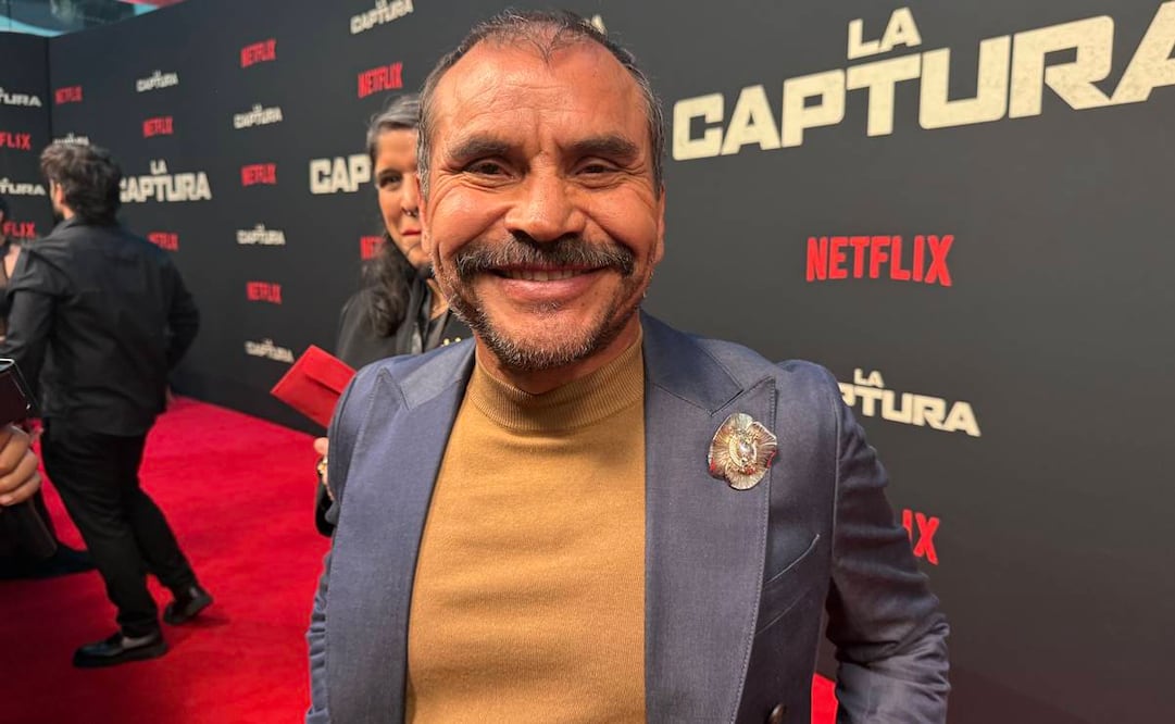 En la película, el actor hidalguense interpreta a Héctor Rosales, uno de los elementos que participaron en la vida real en la recaptura del narcotraficante.