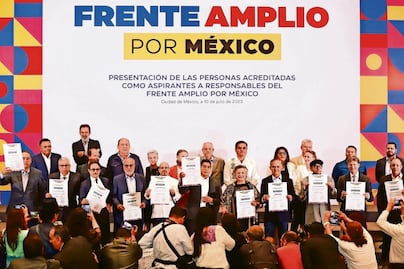 Logran meta de firmas 4 aspirantes opositores