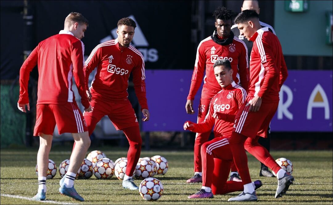 AJAX RECUPERA A EDSON ÁLVAREZ PARA EL DUELO DE LA CHAMPIONS LEAGUE - FOTO: AFP