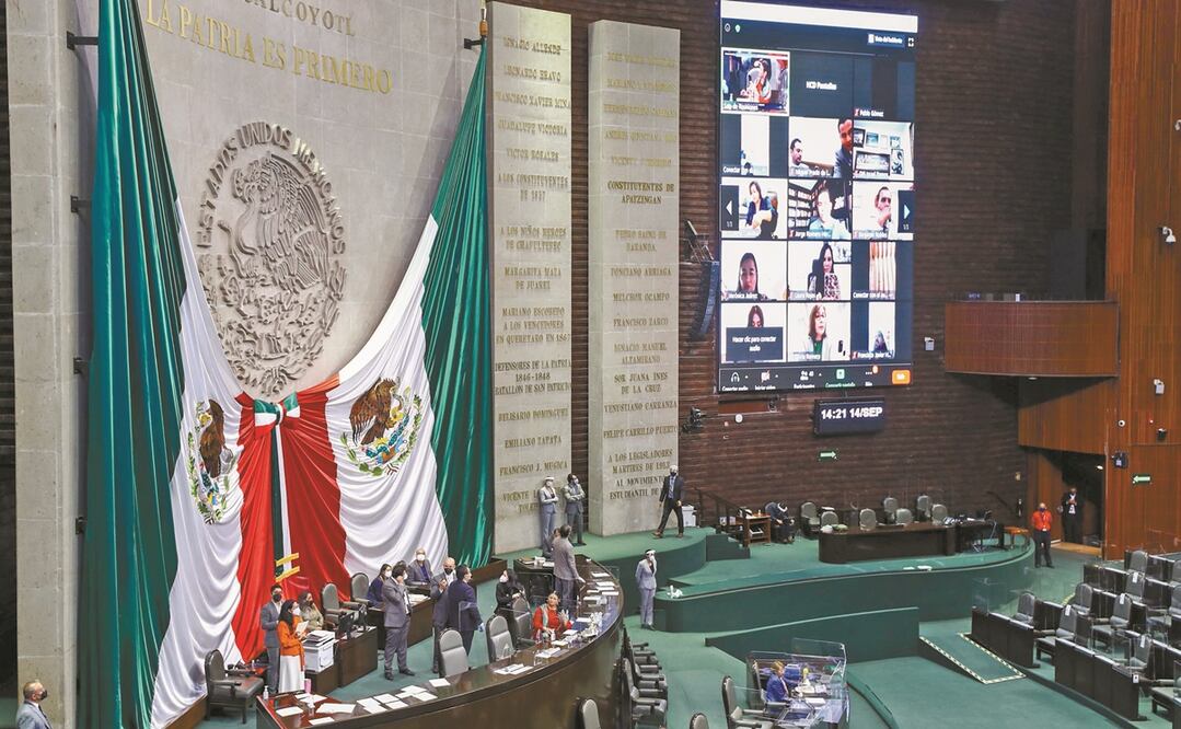 Cada bancada en San Lázaro debera presentar un informe sobre su trabajo en los grupos de amistad. Foto: ARCHIVO EL UNIVERSAL