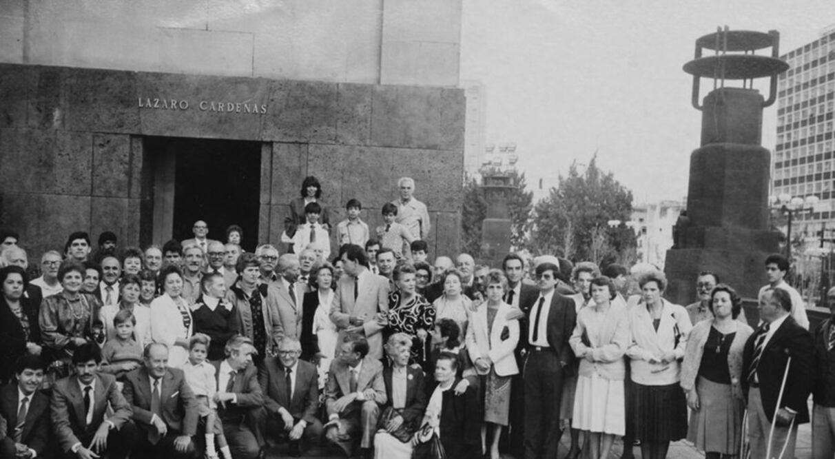 La expo conmemora el 85 aniversario de la llegada de exiliados españoles a México. Foto: Gobierno CDMX