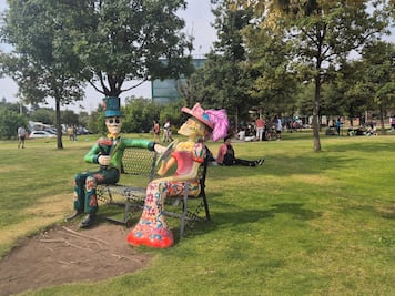 Parque Bicentenario: continúa desmontaje de escenarios usados en Festival Axe Ceremonia; reabren pista ciclista y zona de juegos
