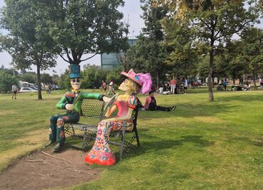 Parque Bicentenario: continúa desmontaje de escenarios usados en Festival Axe Ceremonia; reabren pista ciclista y zona de juegos