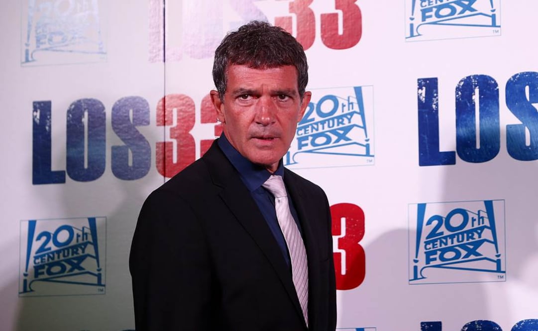 Banderas interpretó al minero Mario Sepúlveda Foto:EFE