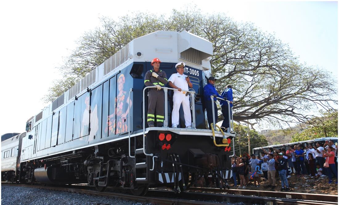 Tren Interoceánico. Foto: Edwin Hernández/ EL UNIVERSAL