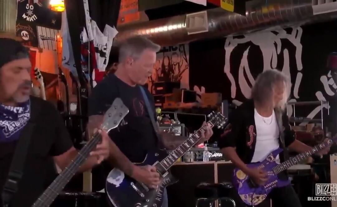 Metallica. Foto: Captura