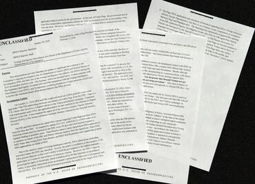 ¿Qué dice el polémico memo que acusa al FBI de fallas en el Rusiagate?