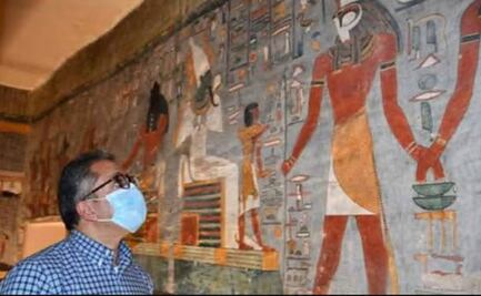 Egipto reabre la tumba de Ramsés I tras ser restaurada