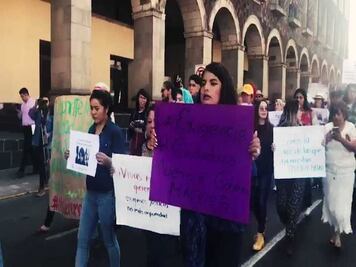 Marchan en Toluca por Rosalinda