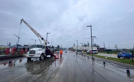 Se vuelve a inundar la refinería Dos Bocas