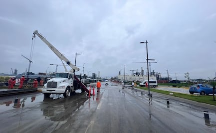 Se vuelve a inundar la refinería Dos Bocas