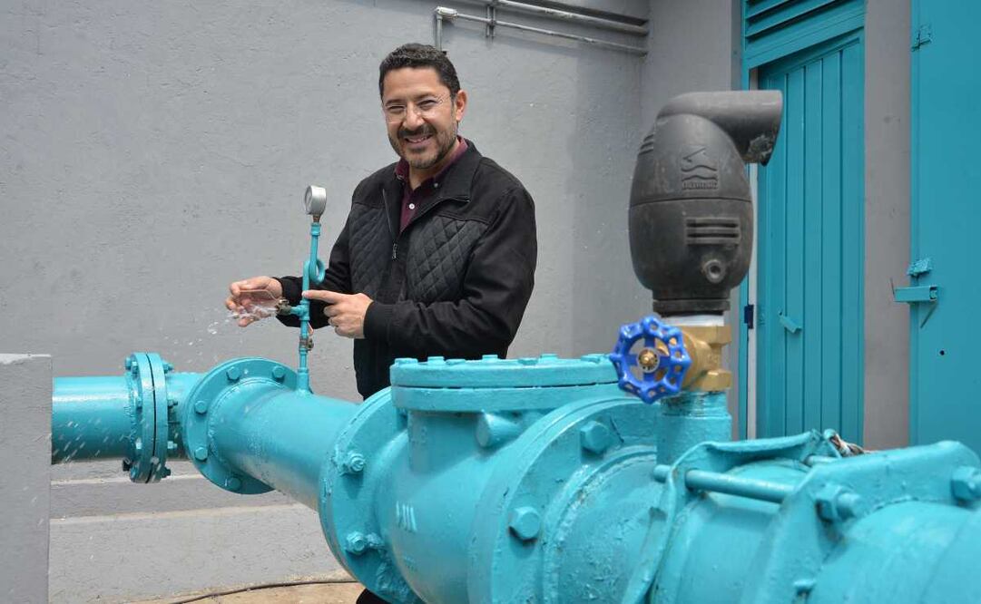 Durante la realización de las obras, el Gobierno capitalino apoyó a los vecinos con mil 96 pipas, que sumaron un total de 16 millones 540 mil litros de agua. Foto: Especial