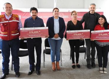 Entregan apoyos económicos a 104 sociedades cooperativas en Tláhuac