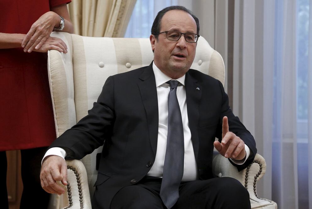 Hollande se encuentra de visita oficial en Grecia (REUTERS)