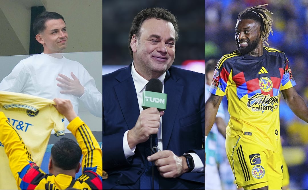 David Faitelson asegura que América "intenta reinventarse", tras salidas de Fidalgo y Saint-Maximin - Fotos: Imago7