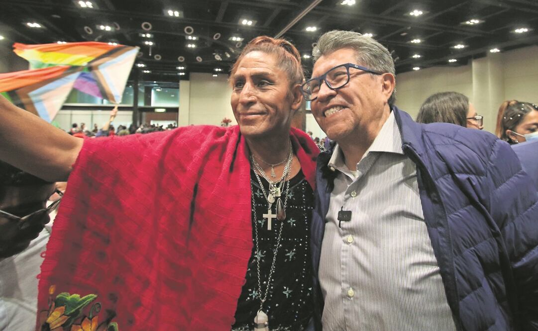 El senador Ricardo Monreal durante el Foro Compromisos legislativos, Reconciliación X México. 