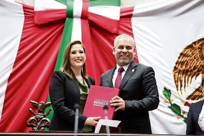 Hay inversión y finanzas sanas en el estado: Bedolla