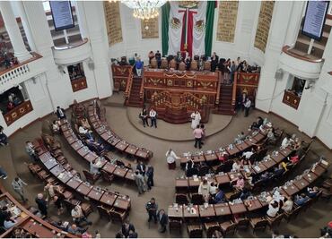 "Sin asuntos por desahogar": Diputados del Congreso CDMX llegan, pasan lista y se van