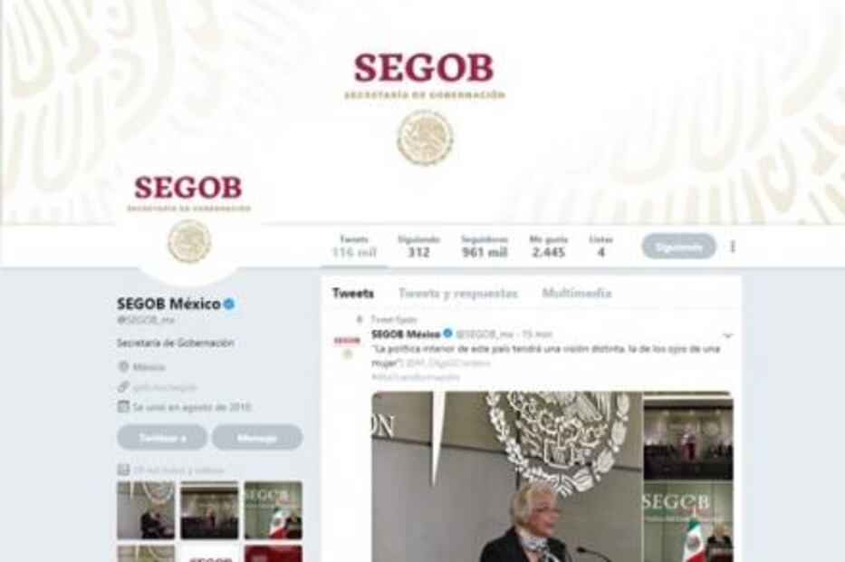 Gobierno de AMLO estrena cuenta en Twitter
