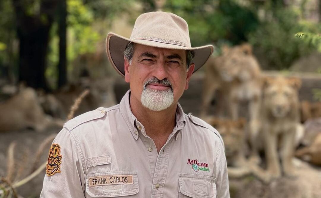 Frank Carlos Camacho continuó con la misión de su padre en Africam Safari. Foto: Instagram