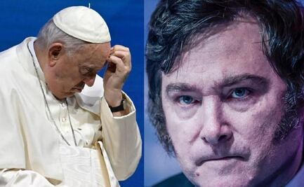 Javier Milei acusa al Papa de ser el "representante del maligno en la Tierra" y la Iglesia responde
