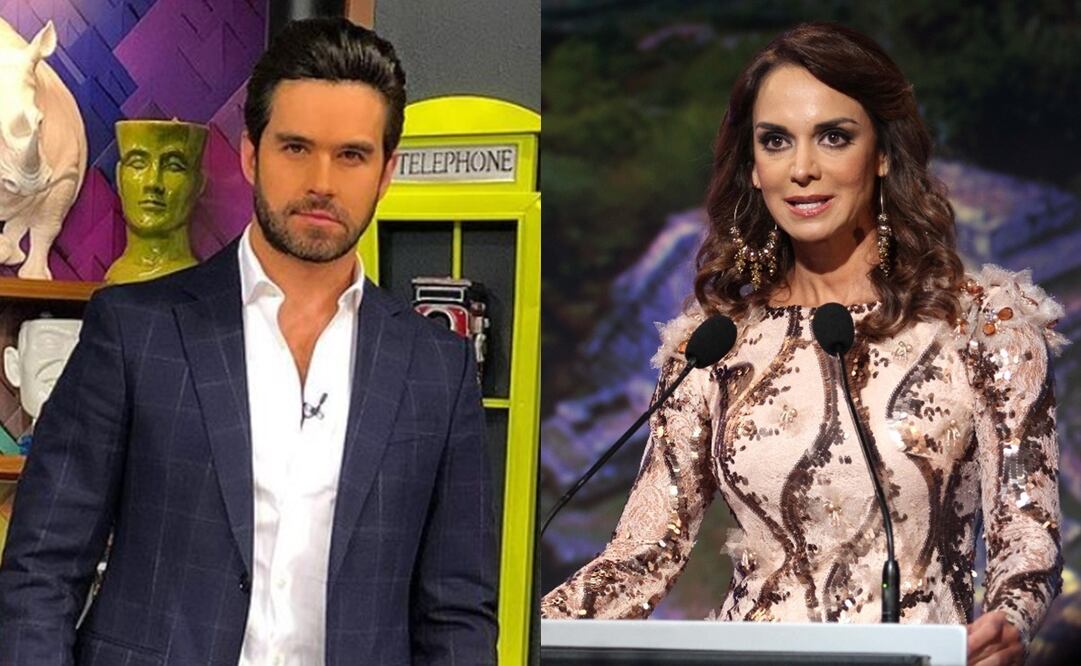 Eleazar Gómez y Lupita Jones. Foto: Especial y Archivo