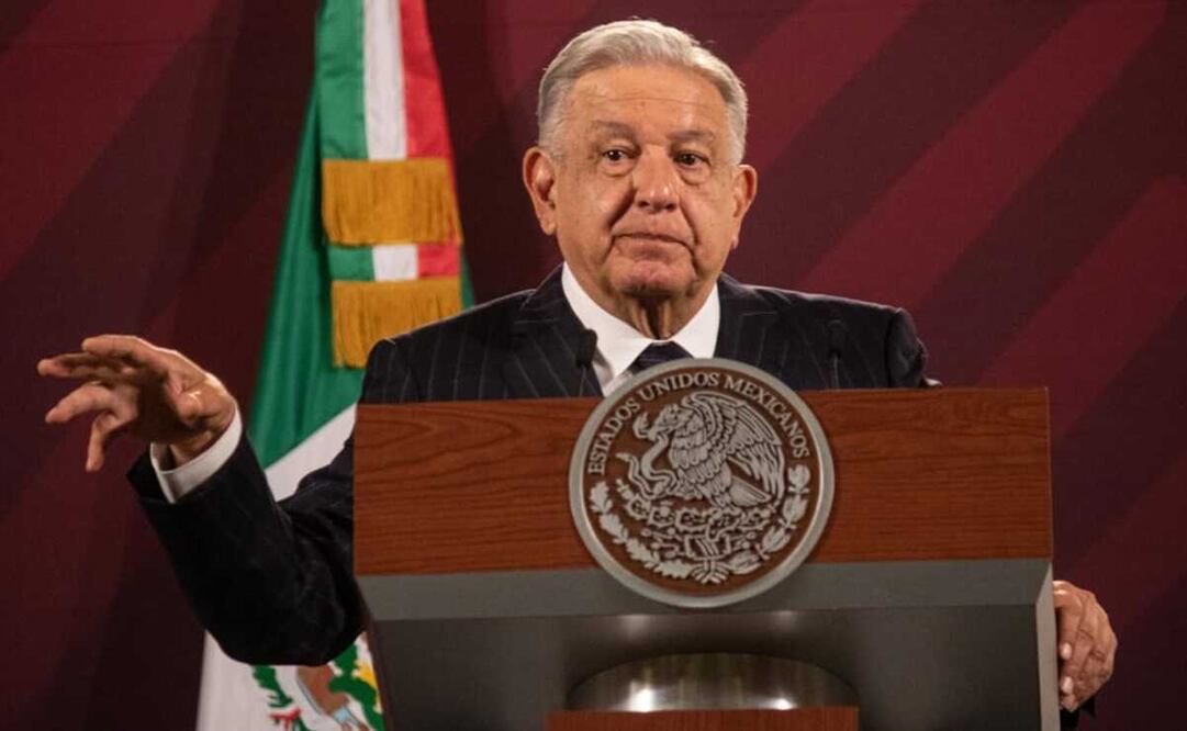 AMLO se pronunció a unas horas de que se lleve a acabo en Washington DC, la reunión México, Estados Unidos y Canadá sobre fentanilo. Foto: Gabriel Pano / EL UNIVERSAL