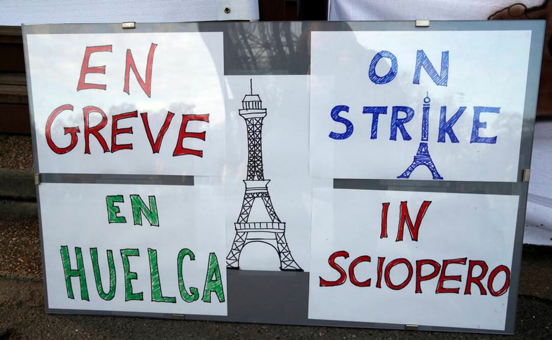 Por huelga, cierran por quinto día la Torre Eiffel