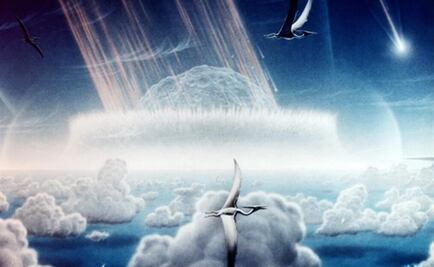 Tsunami de 1500 metros, provocado por asteroide que acabó con dinosaurios