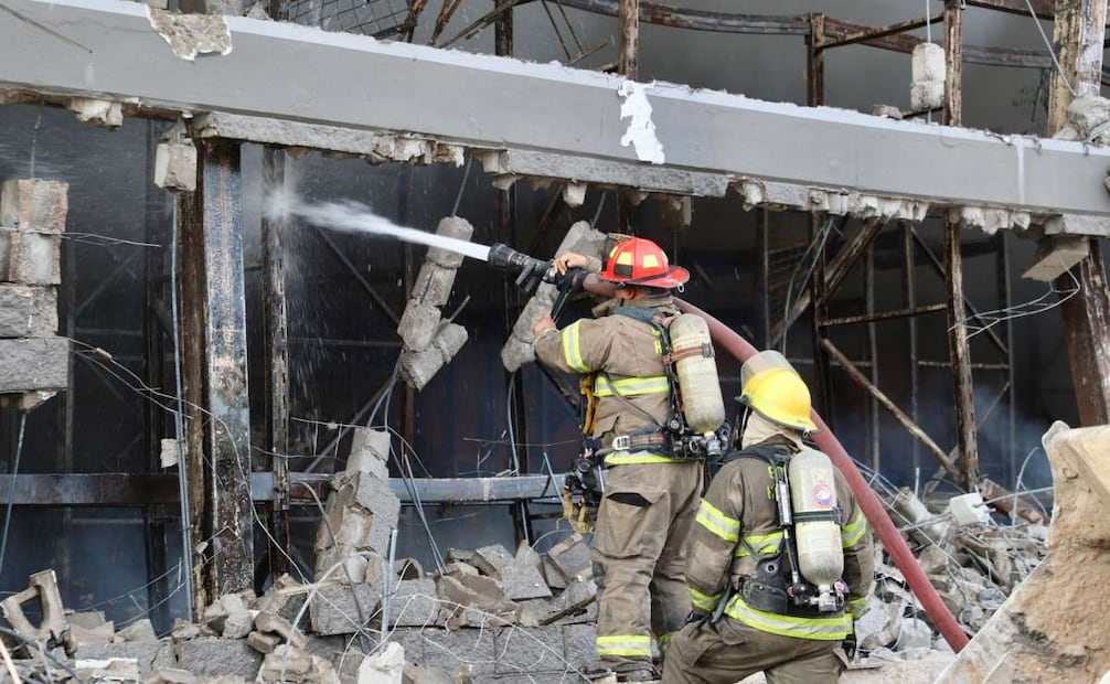 Bomberos atienden incendio en tienda Sam’s Club en Hermosillo, Sonora (12/02/2026). Foto: Especial