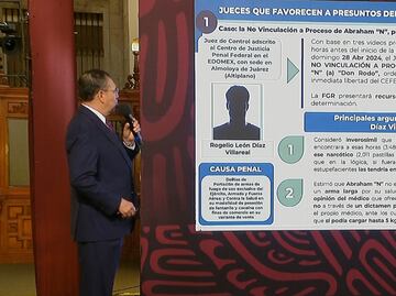 Exhiben en la mañanera de AMLO a juez por liberar a “Don Rodo”, hermano de “El Mencho”