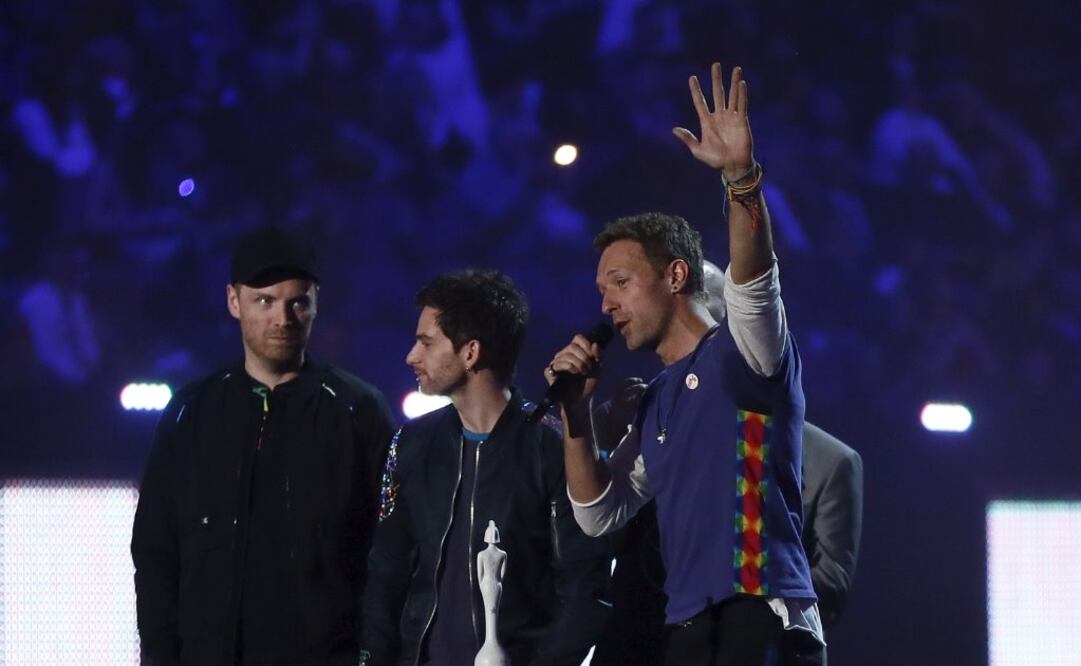 Coldplay fue el mejor grupo Foto:Reuters