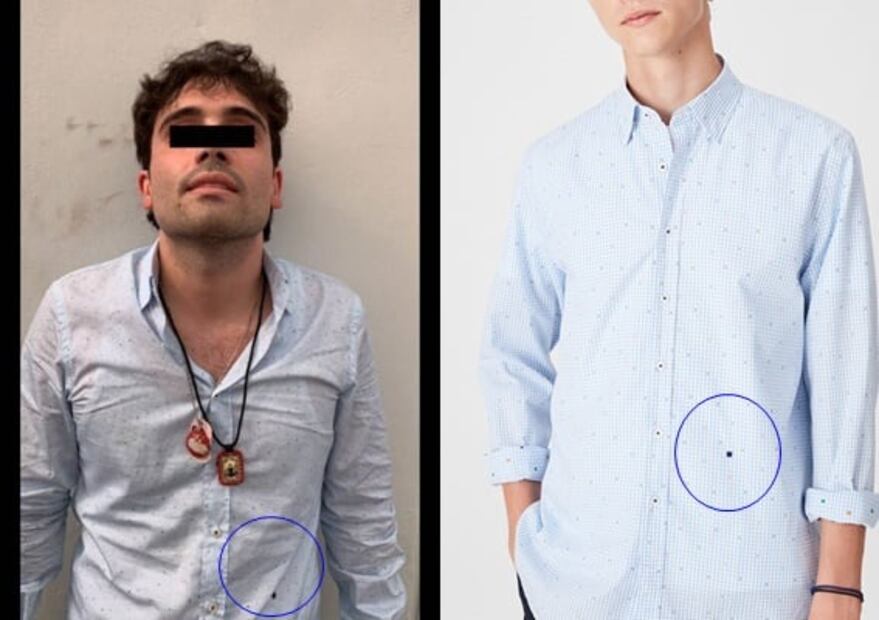 Cuánto cuesta la camisa de Ovidio Guzmán “El Chapito”