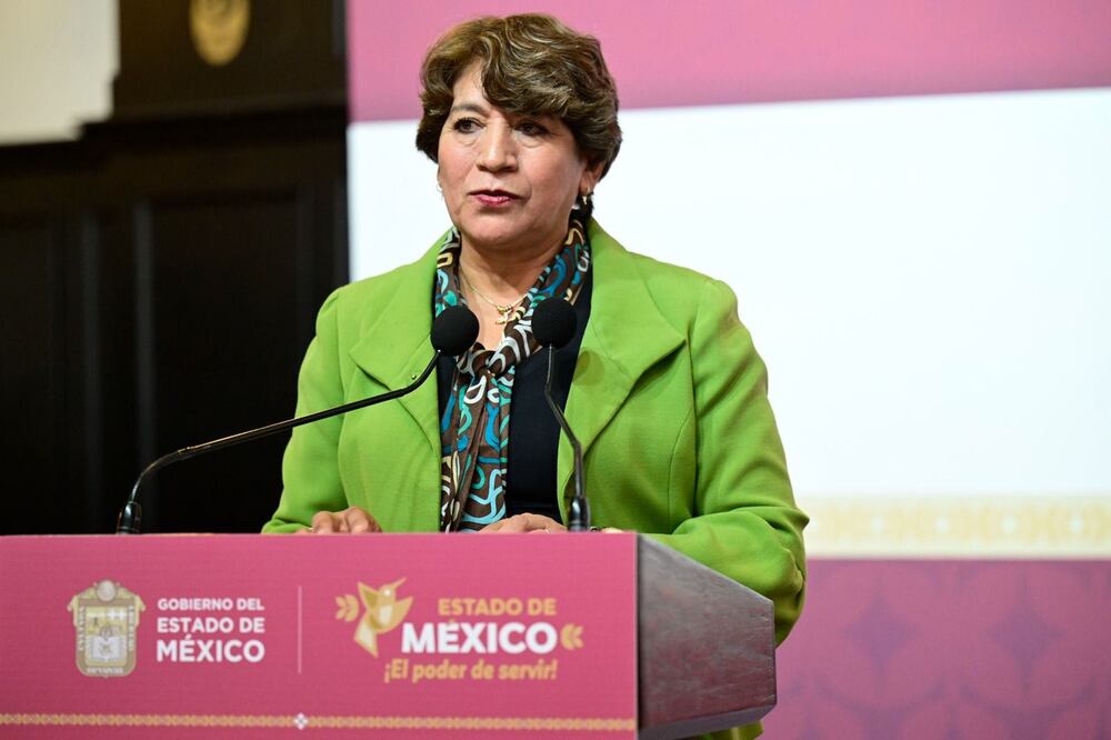 La gobernadora del Estado de México, Delfina Gómez, hizo un llamado a cambiar la manera en la que interactuamos con el medio ambiente, principalmente, con el agua. (Foto: especial)