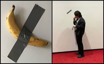 Estudiante de arte se come plátano expuesto en museo de Seúl