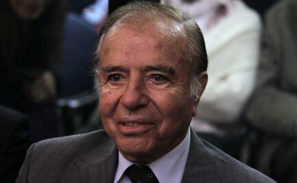 Hospitalizan a expresidente argentino Carlos Menem por "fuerte neumonía"