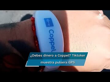 Se viraliza “brazalete localizador” para deudores de Coppel
