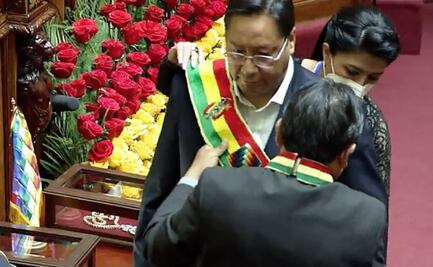 Luis Arce es investido como nuevo presidente de Bolivia