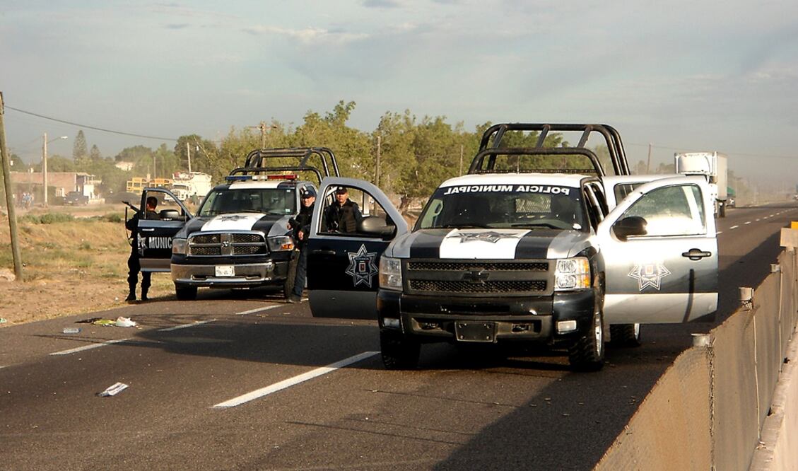 Policía Municipal de Ahome. Foto: EL Universal