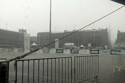 Tras lluvias, activan alerta amarilla en 10 delegaciones