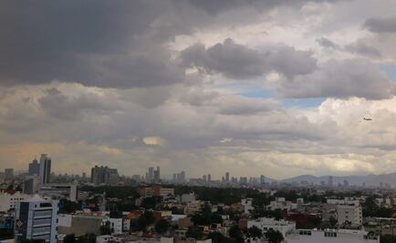 Llueve ligeramente en cuatro alcaldías de CDMX