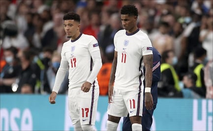 Jugadores ingleses que fallaron penaltis en la final de la Eurocopa ante Italia, reciben ataques racistas