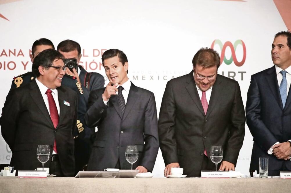 El presidente Enrique Peña Nieto participó en la 58 Semana Nacional de la Radio y la Televisión, donde aseguró que gracias a la reforma a este sector se ha logrado la reducción de los costos de las telecomunicaciones (ALEJANDRO ACOSTA)