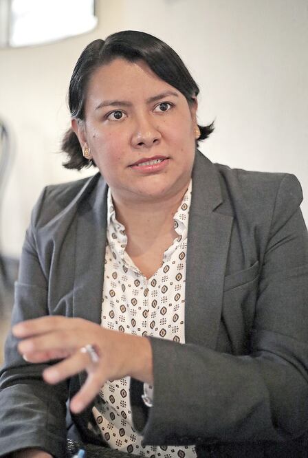 En la foto: Perla Gómez Gallardo, titular de la Comisión de Derechos Humanos de la CDMX (ARCHIVO. EL UNIVERSAL)