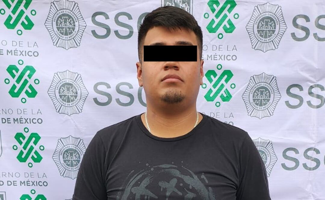 Capturan a "El Luchador" tras agresión a funcionario durante manifestación en Bellas Artes. Foto: Especial