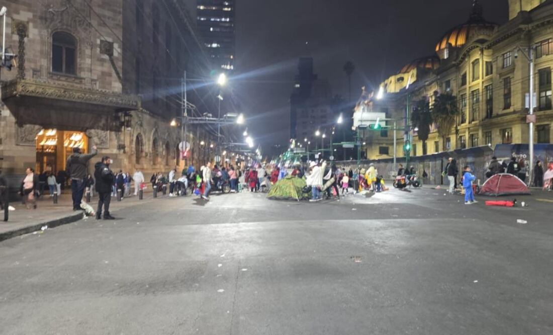 Artesanos retiran bloqueo de Eje Central tras 9 horas (10/11/2025). Foto: Especial