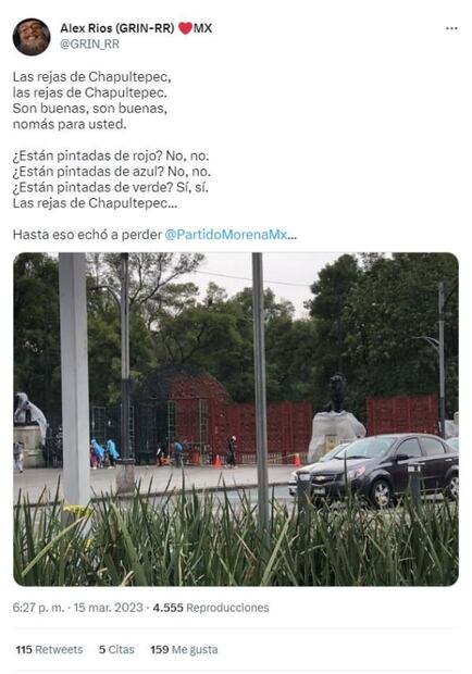 ¿Puerta de Leones del Bosque de Chapultepec cambia de color? CDMX aclara nuevo tono