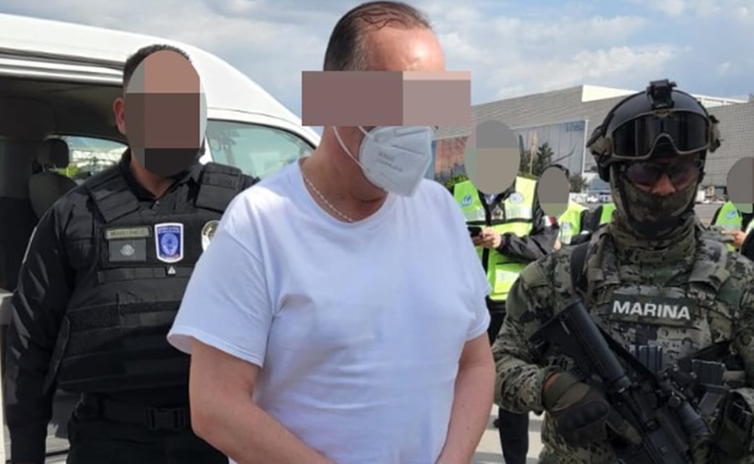 César Duarte fue extraditado por el gobierno de EU a México este jueves / Foto: Fiscalía de Chihuahua 