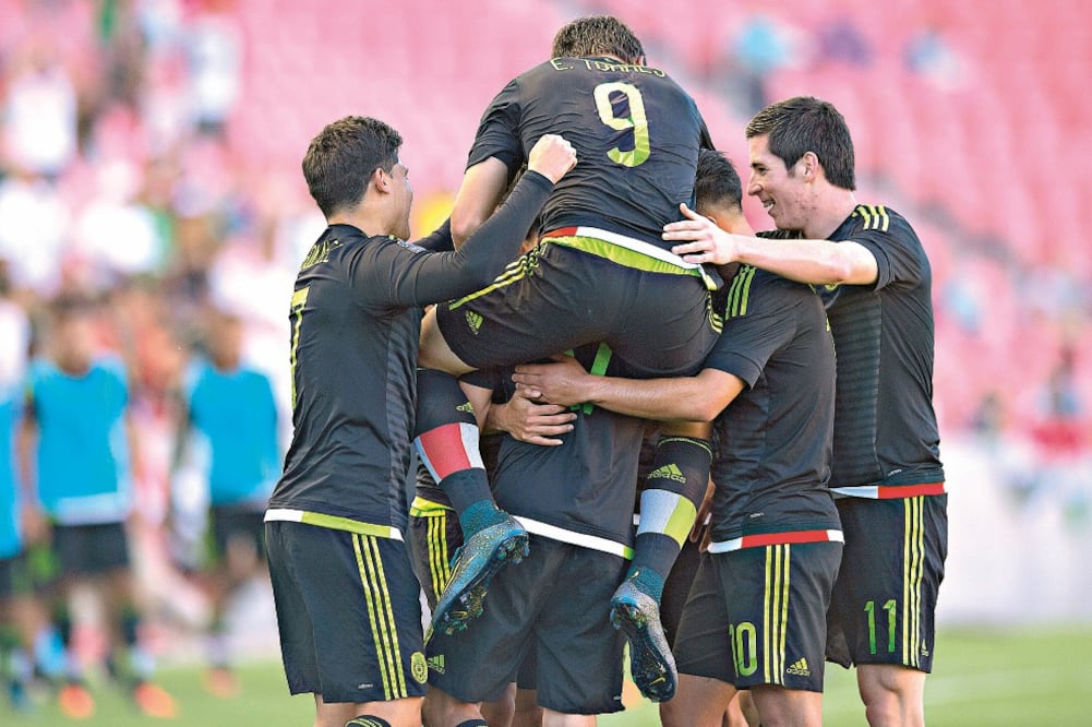 Los seleccionados celebraron el pase a los Juegos Olímpicos, objetivo que era obligado por el nivel de los rivales (IMAGO7)